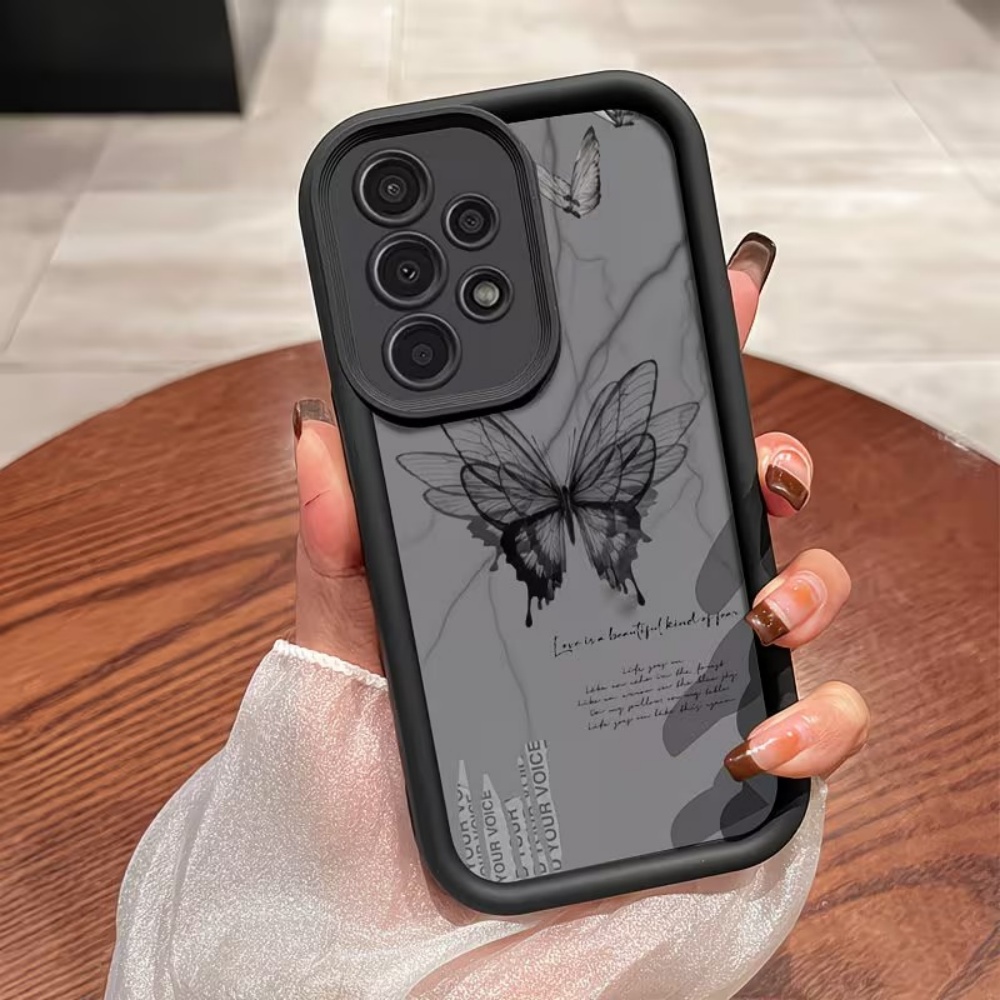 Phone Cases Quotes - Aesthetic Grunge Butterfly & Quote Print