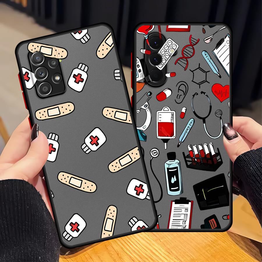 Phone Cases Galaxy A17 - Cool Nurse Medicine Case for Samsung