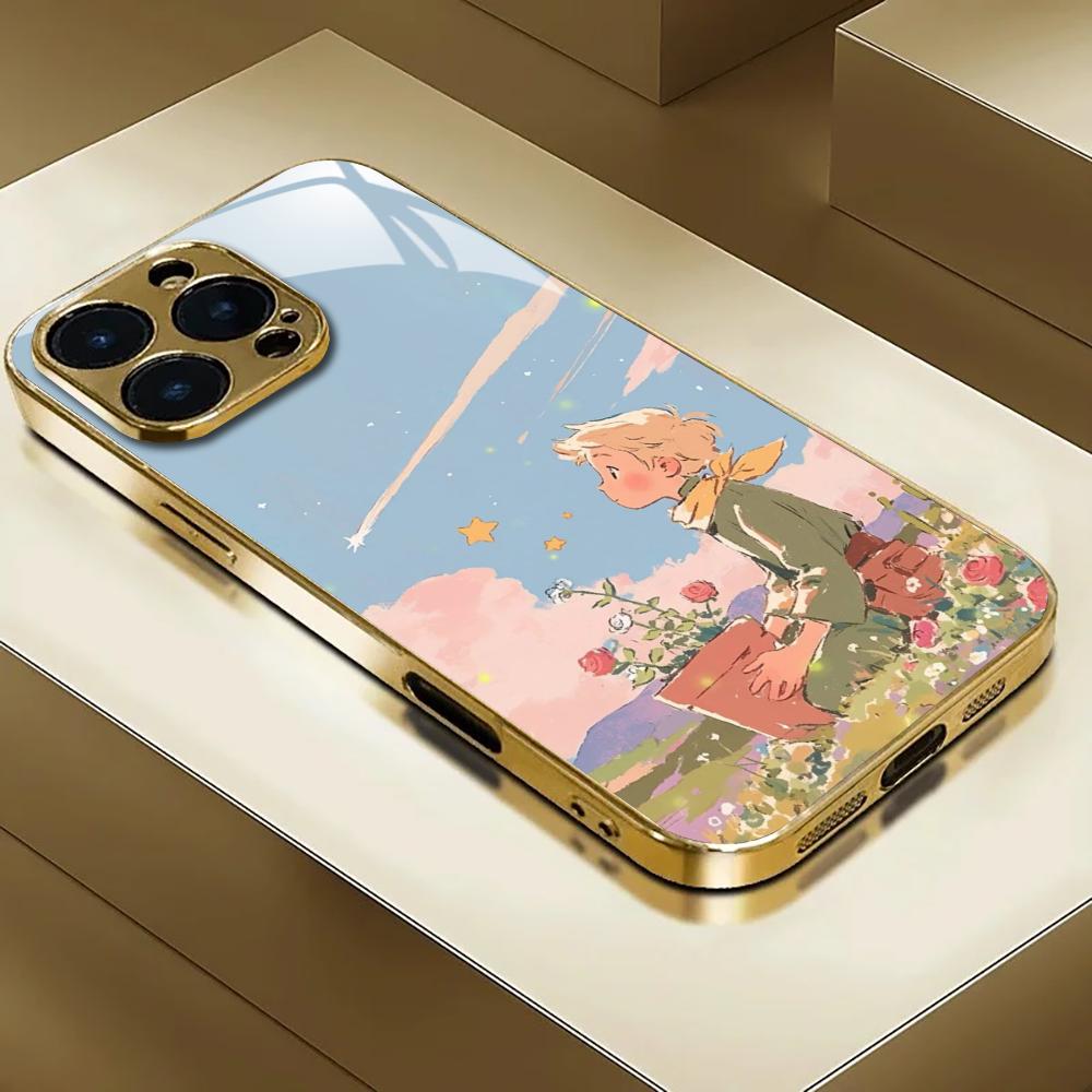 Phone Cases Iphone 17 Pro Max - INS Mirror Rose Little Prince Phone