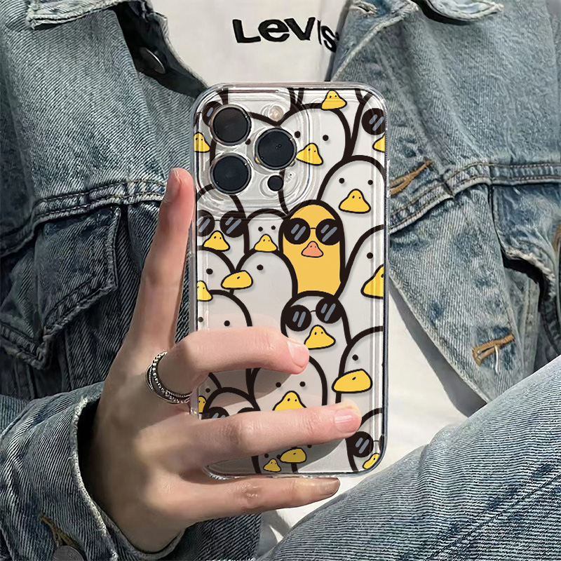 Phone Cases Xs Iphone - Cute Cartoon Duck Case Girls For