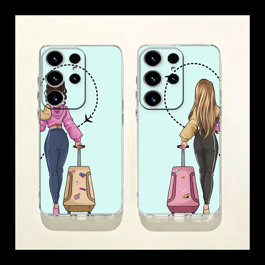 Phone Cases Vogue - Vogue Girl Travel Phone Case for