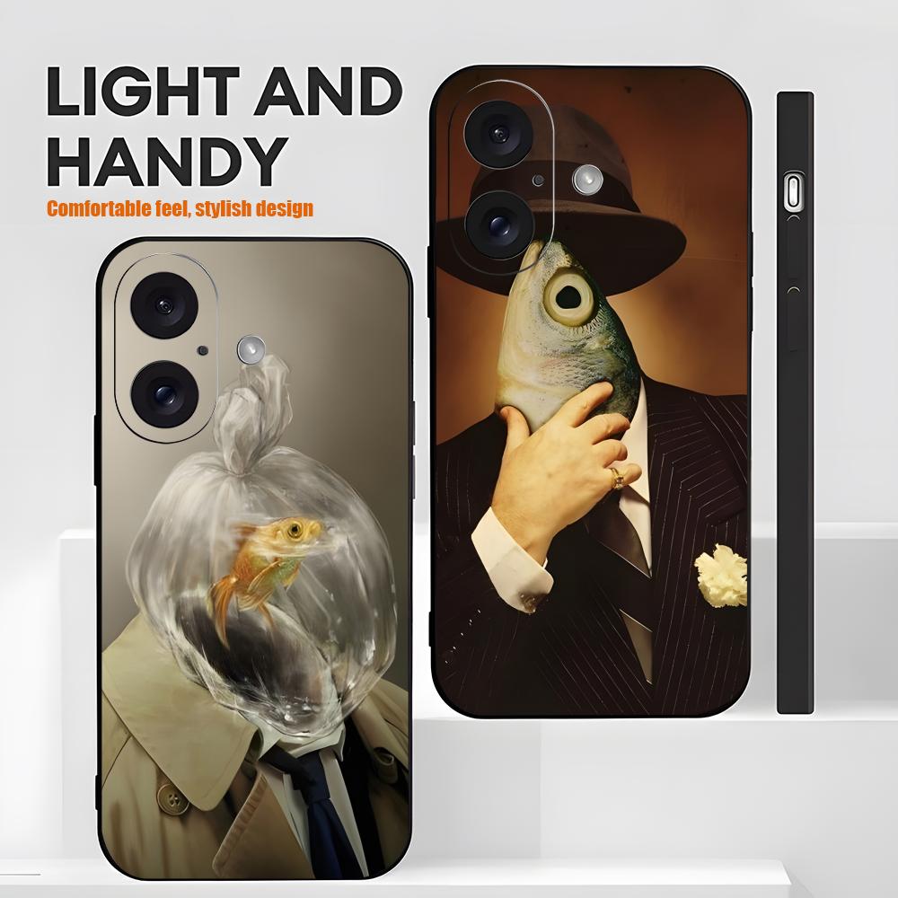 Phone Cases Funny - Funny Fashion Animal Man Phone Case