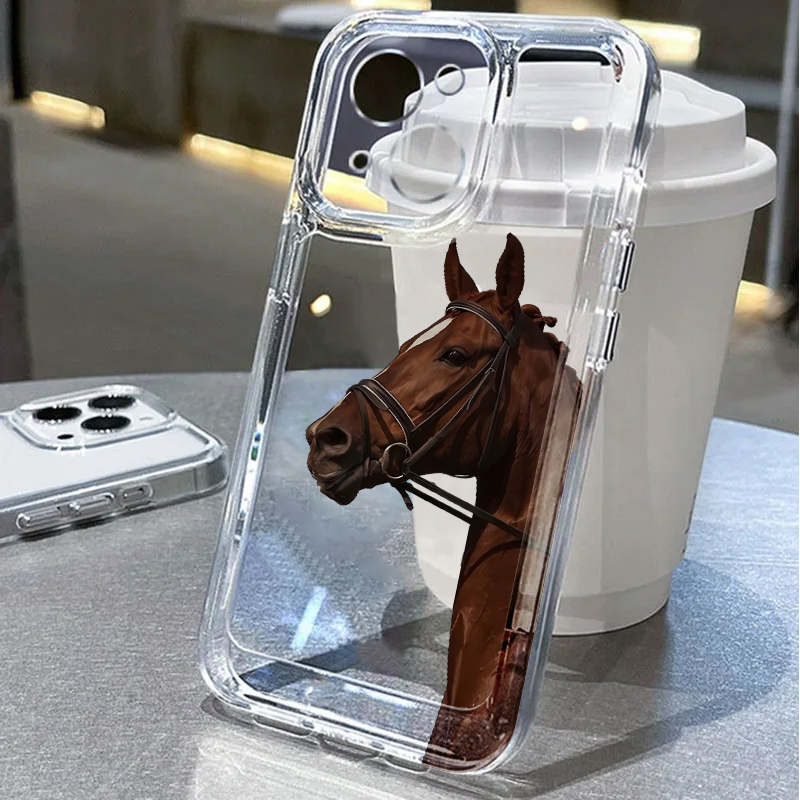 Phone Cases Xs Iphone - Animal Horse Soft Phone Cover Case