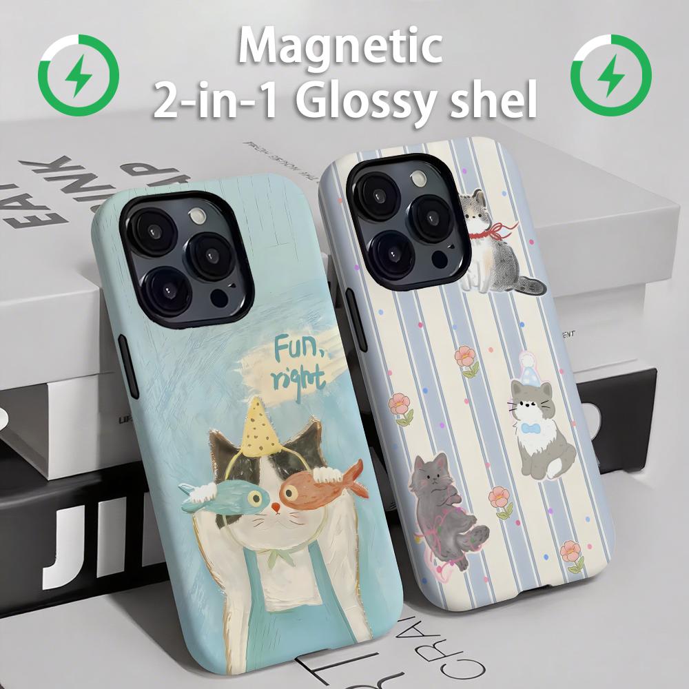 Phone Cases Xs Iphone - Cute cats and dogs Phone Case