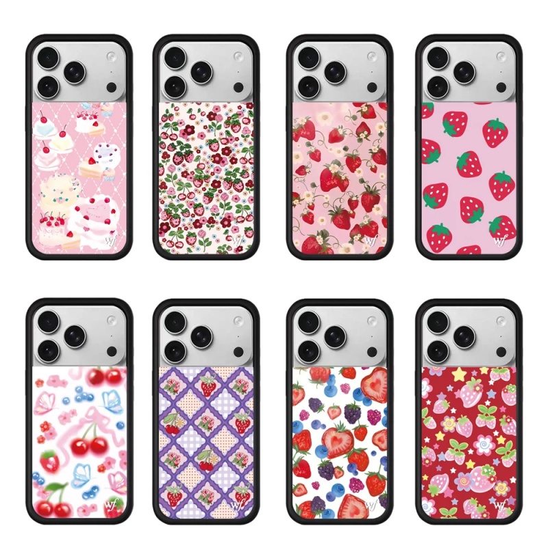 Phone Cases Wildflower - Wildflower Cute 3D sweet Fruit Strawberry
