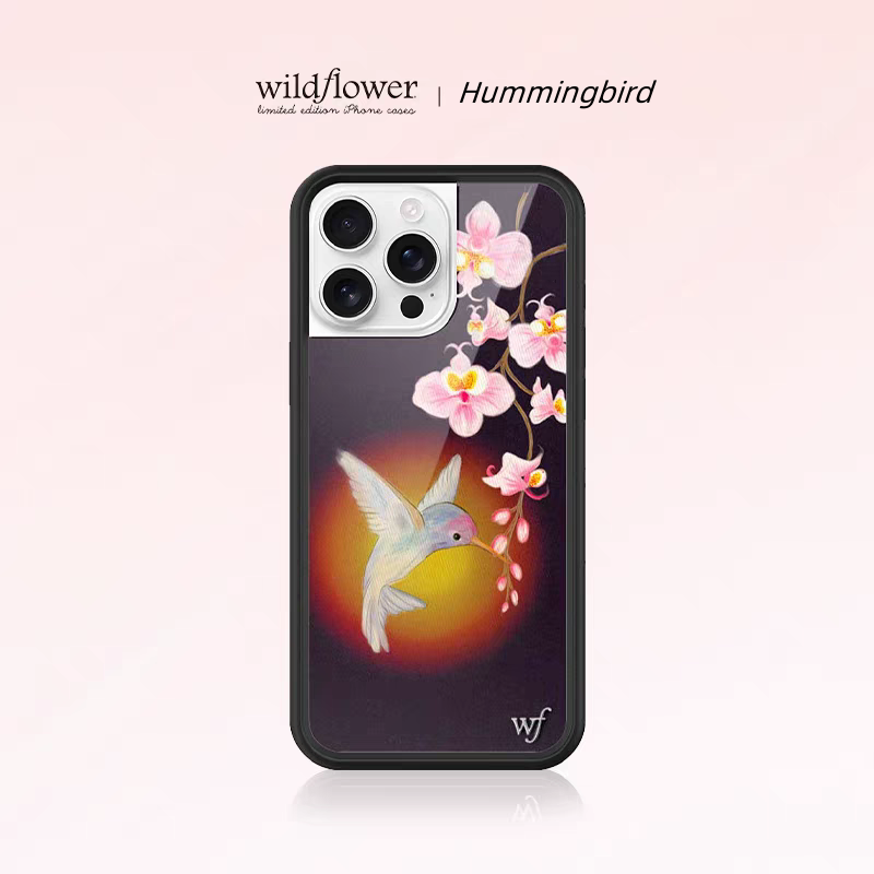 Phone Cases Wildflower - Wildflower Hummingbird Phone Case for iPhone