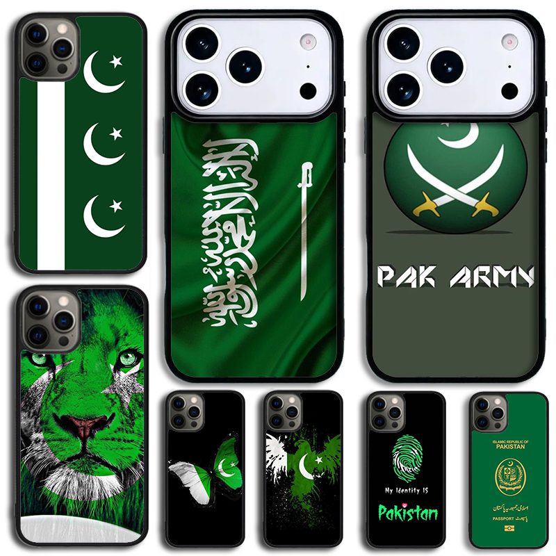 Phone Cases Pakistan - Pakistan Flag Phone Case For iPhone