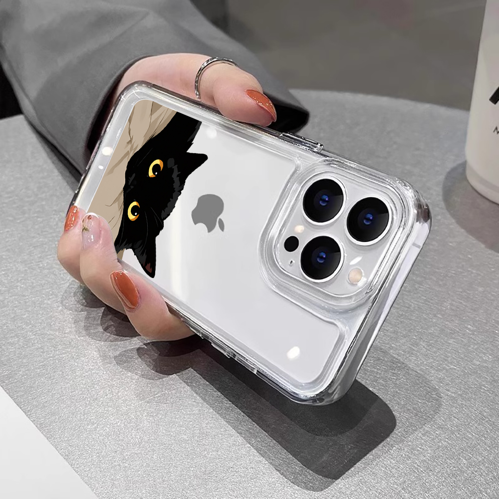Black Cat Funny Couple Fashion - Phone Cases Funny ulasan dan harga