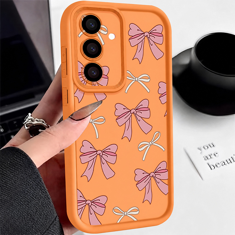 Bow Tie Silicone Case For Sams - Phone Cases Galaxy A17 ulasan dan harga