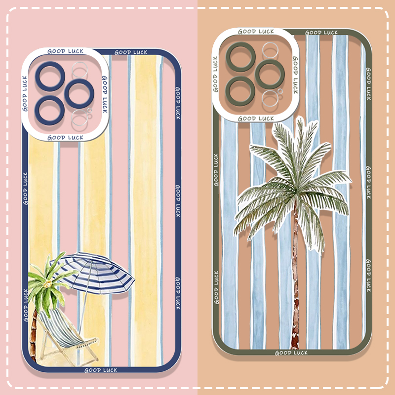 Summer Palm Coconut Tree Strip - Phone Cases Galaxy A17 ulasan dan harga
