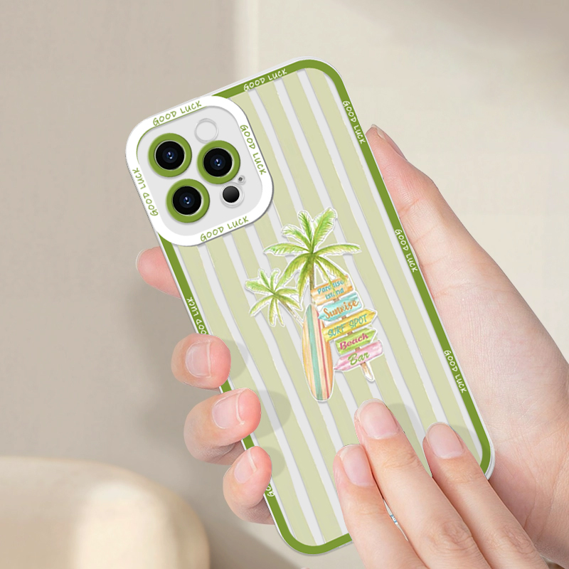 Summer Palm Coconut Tree Strip - Phone Cases Galaxy A17 ulasan dan harga