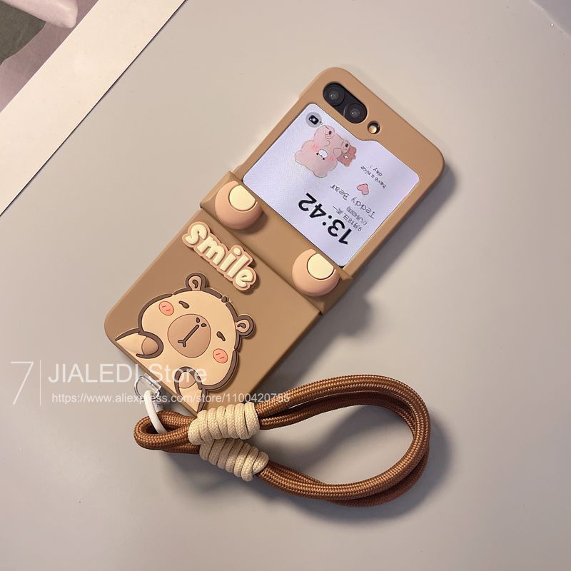 Cute Ears Capybara Bracelet Hi - Phone Cases Quotes ulasan dan harga