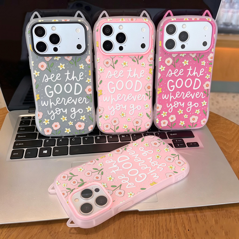Cat Ears 2-In-1 Jelly Shell Pa - Phone Cases Quotes ulasan dan harga
