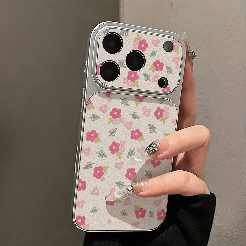 Luxury INS Flower Large Window - Phone Cases With Camera Cover ulasan dan harga