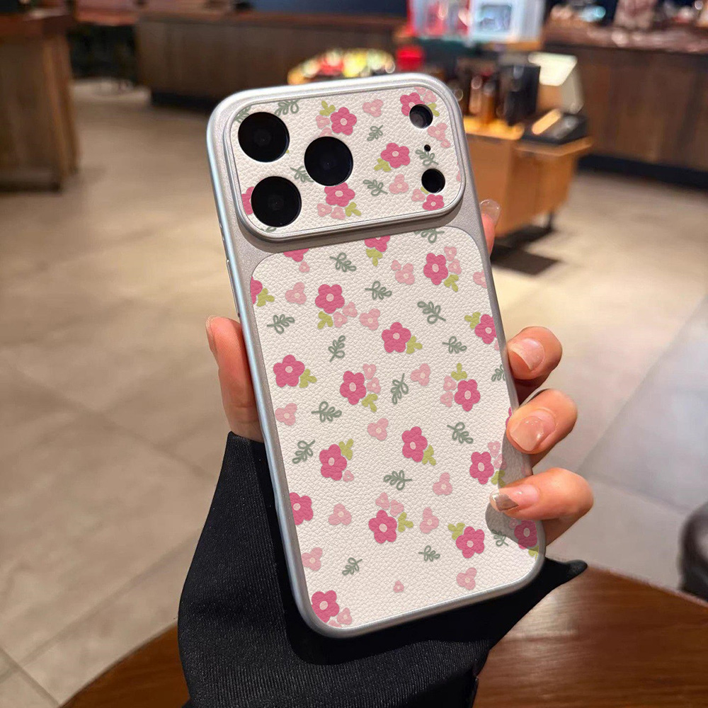 Luxury INS Flower Large Window - Phone Cases With Camera Cover ulasan dan harga