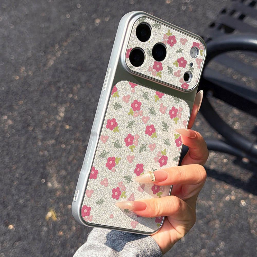 Luxury INS Flower Large Window - Phone Cases With Camera Cover ulasan dan harga