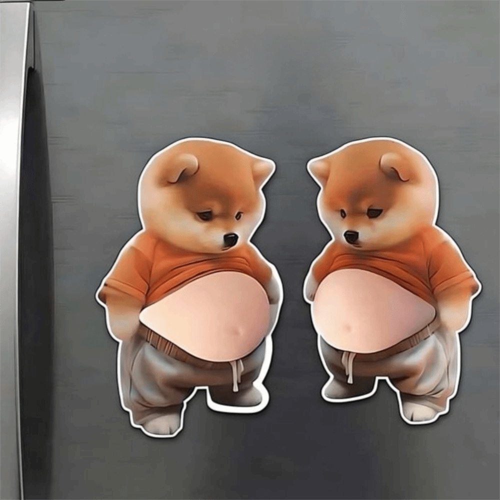 Funny 3D Soft Belly Cat Sticke - Phone Cases Funny ulasan dan harga