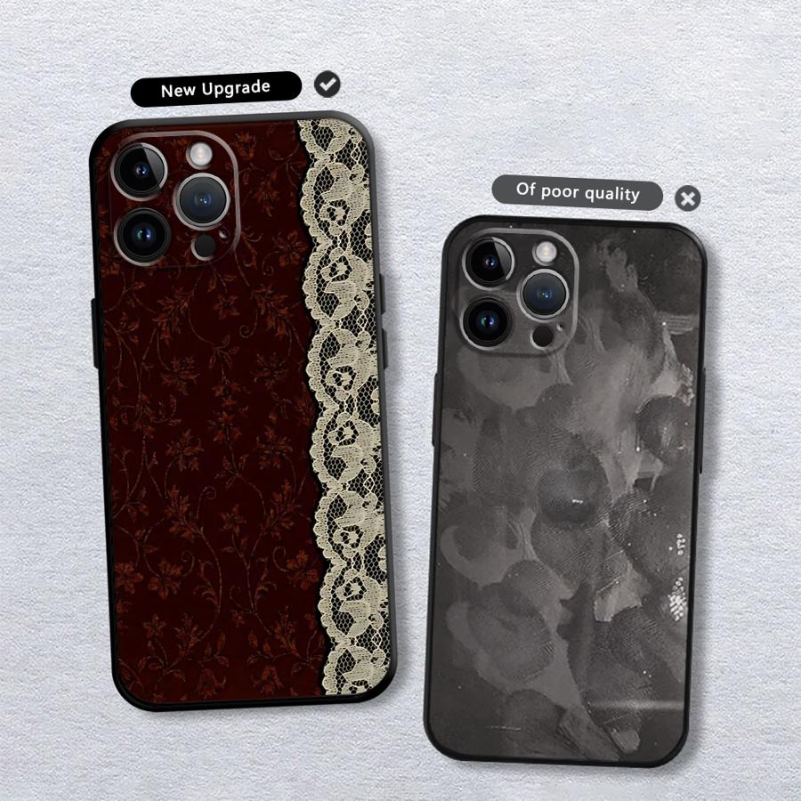 Black And Red Sexy Lace Phone  - Phone Cases Xs Iphone ulasan dan harga