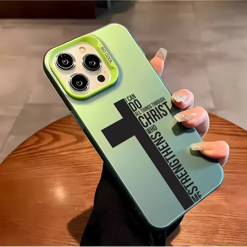 Anti Fingerprint Cross Bible P - Phone Cases Xs Iphone ulasan dan harga