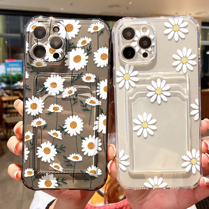 Daisy Flower Phone Case For iP - Phone Cases With Wallet ulasan dan harga
