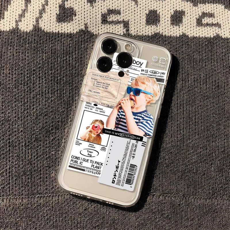 Fashion Blonde Little Boy Phon - Phone Cases Xr Boys ulasan dan harga