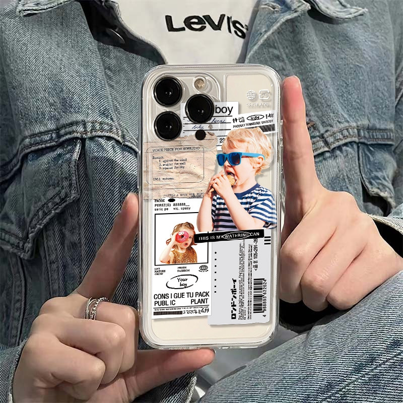 Fashion Blonde Little Boy Phon - Phone Cases Xr Boys ulasan dan harga