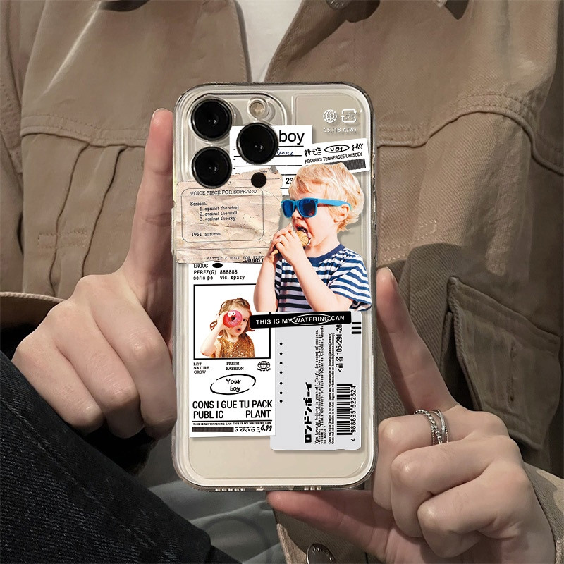 Fashion Blonde Little Boy Phon - Phone Cases Xr Boys ulasan dan harga