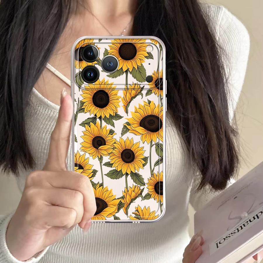 Cute Sunflower Pattern Case fo - Phone Cases Xs Iphone ulasan dan harga