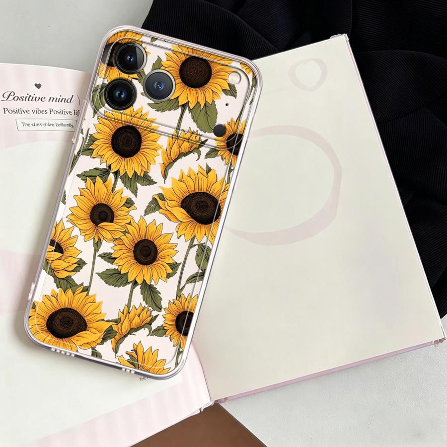 Cute Sunflower Pattern Case fo - Phone Cases Xs Iphone ulasan dan harga