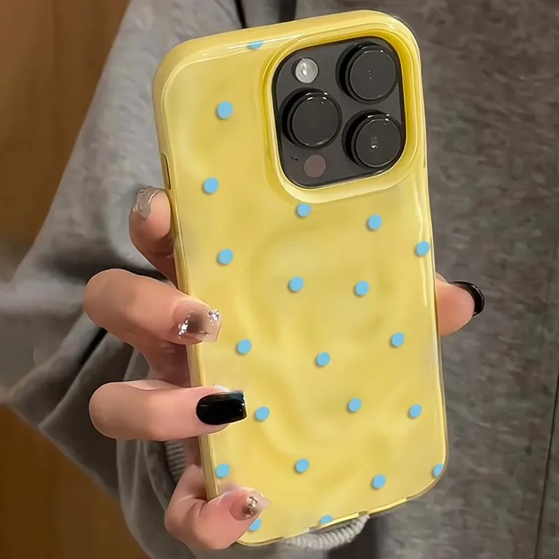 Simple Solid Color Polka Dot P - Phone Cases Australia ulasan dan harga