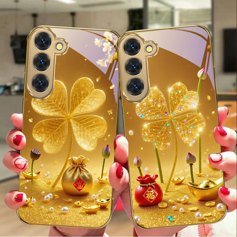 A huge golden clover For Samsu - Phone Cases Samsung S25 Ultra ulasan dan harga