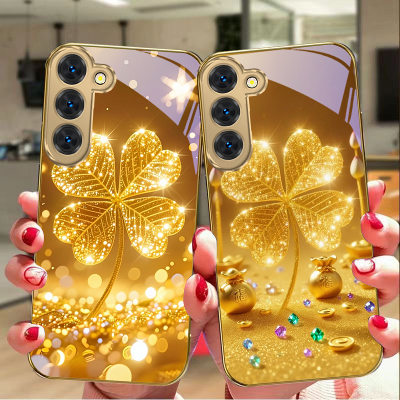 A huge golden clover For Samsu - Phone Cases Samsung S25 Ultra ulasan dan harga