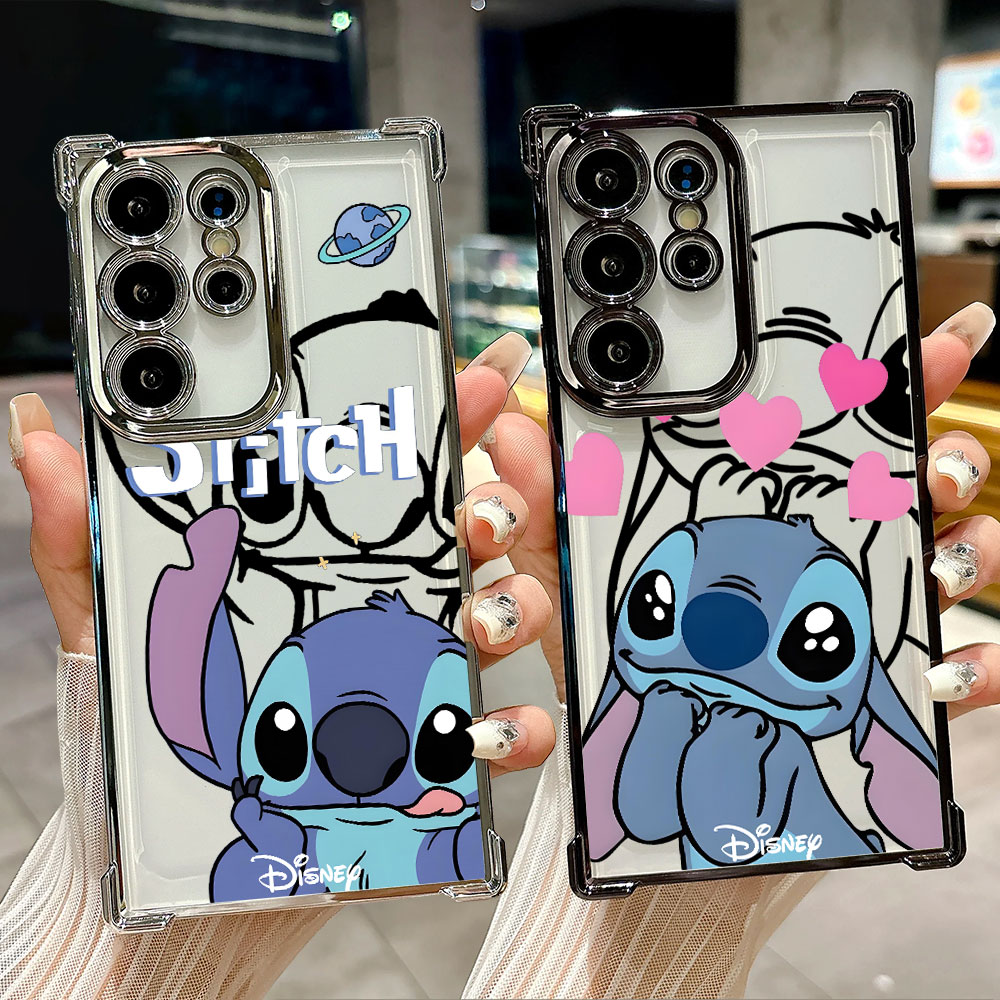 Stitch Line Background Silicon - Phone Cases Samsung S25 Ultra ulasan dan harga