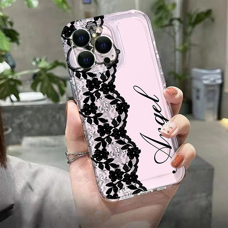 New Black White Lace Phone Cas - Phone Cases Galaxy A17 ulasan dan harga