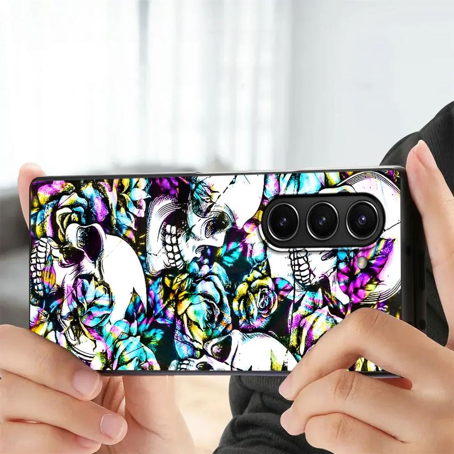 Skull Art Case for Samsung Gal - Phone Cases Z Fold 7 ulasan dan harga