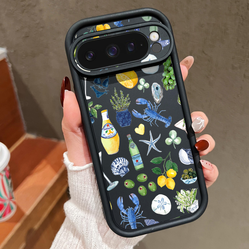 Ocean Whale Patterned TPU Phon - Phone Cases Pixel 10 ulasan dan harga