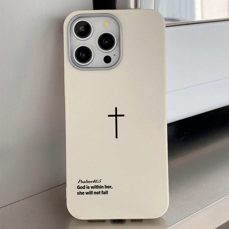 Psalms 46:5 Cross Christian St - Phone Cases Funny ulasan dan harga
