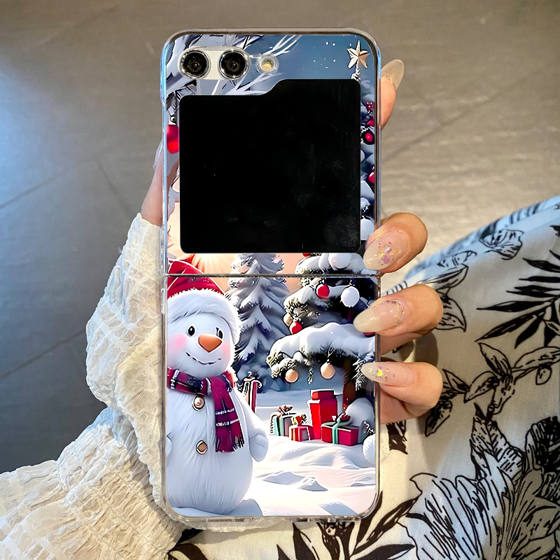 Christmas Snowman Elk Phone Ca - Phone Cases Z Fold 7 ulasan dan harga