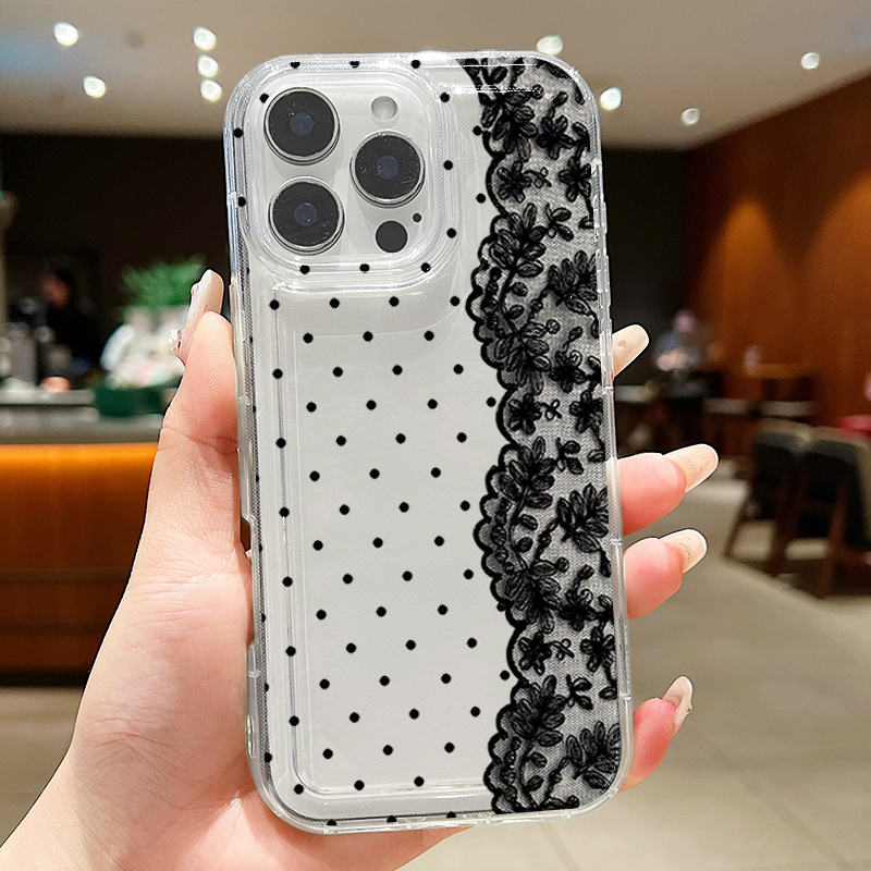 Vogue Dotted Lace Splicing Pho - Phone Cases Vogue ulasan dan harga