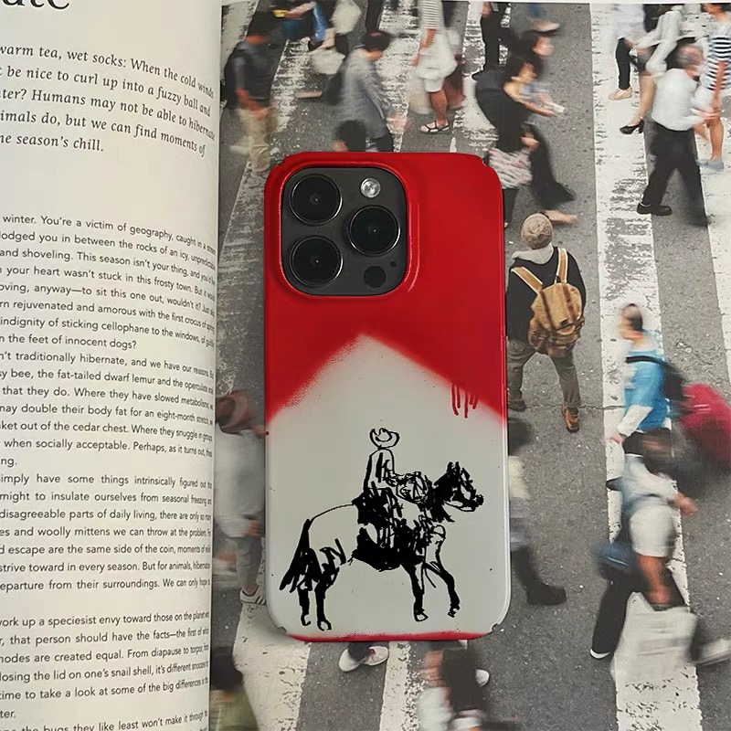 Ins Korean Red Riding Boy Phon - Phone Cases Xr Boys ulasan dan harga