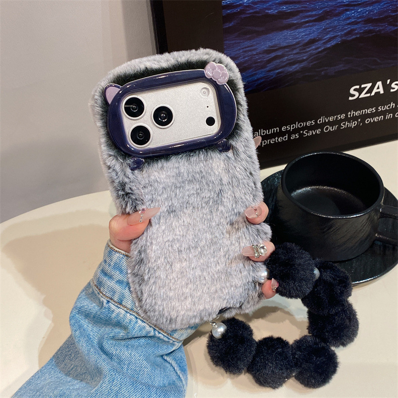 Luxury Solid Colors Furry Plus - Phone Cases Iphone 17 Pro Max ulasan dan harga
