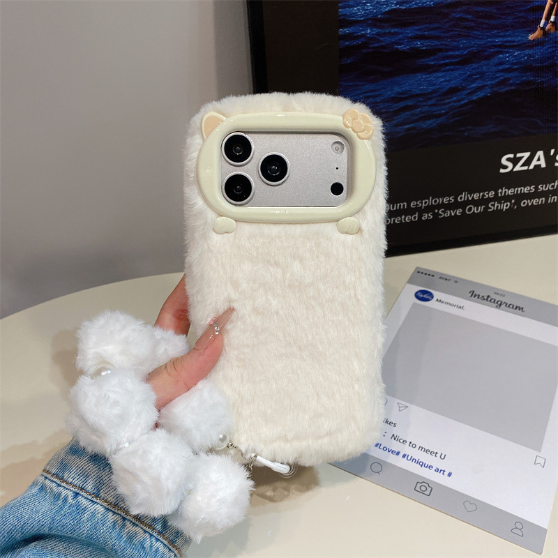 Luxury Solid Colors Furry Plus - Phone Cases Iphone 17 Pro Max ulasan dan harga