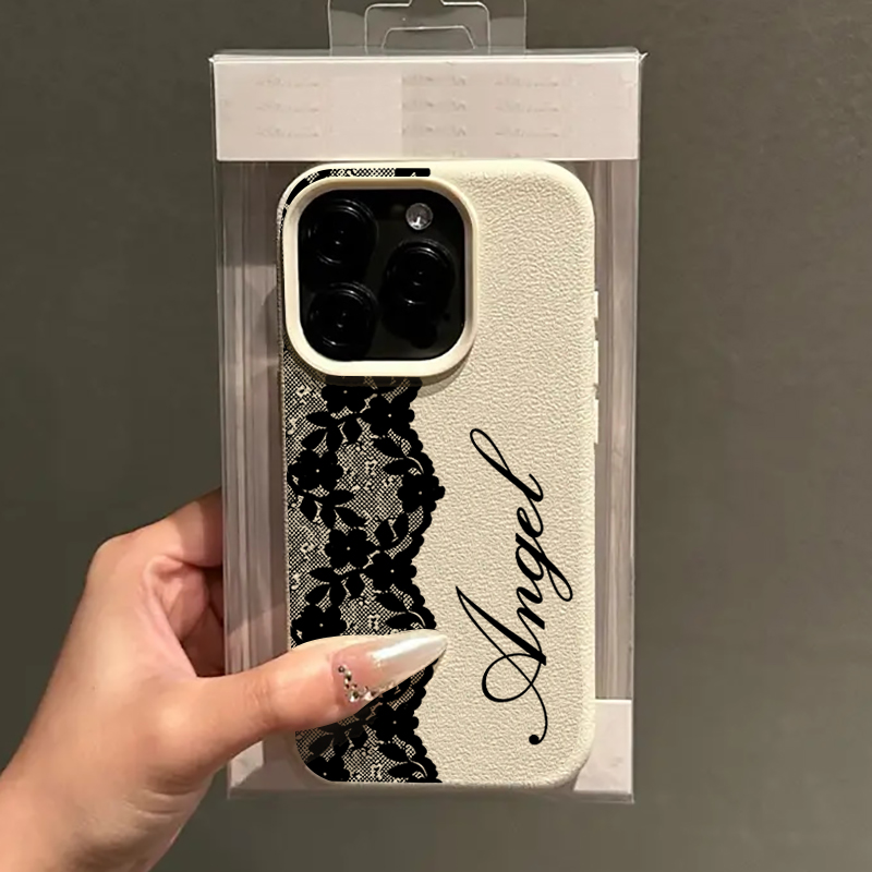 Vogue Black Lace English Phone - Phone Cases Vogue ulasan dan harga