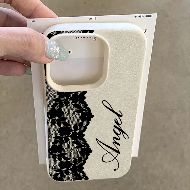 Vogue Black Lace English Phone - Phone Cases Vogue ulasan dan harga