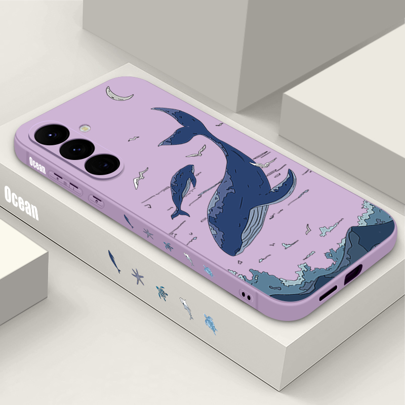 Whales Phone Case For Samsung  - Phone Cases Galaxy A17 ulasan dan harga