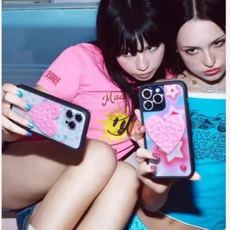 Wildflower Cute Black Pink Lov - Phone Cases Wildflower ulasan dan harga