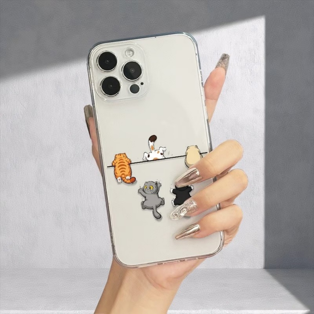 Five Cute Cat Pattern Phone Ca - Phone Cases Xs Iphone ulasan dan harga