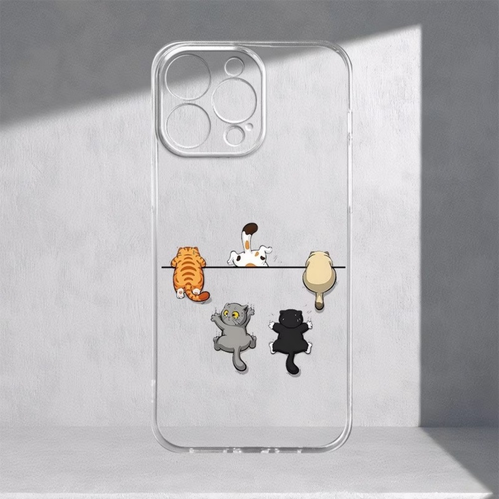 Five Cute Cat Pattern Phone Ca - Phone Cases Xs Iphone ulasan dan harga