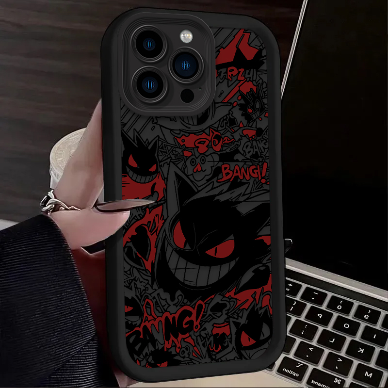 P-Pokemon Gengar Graffiti Phon - Phone Cases Xs Iphone ulasan dan harga