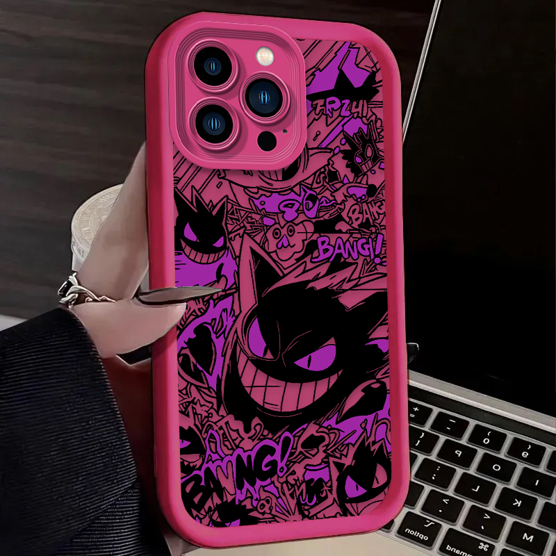 P-Pokemon Gengar Graffiti Phon - Phone Cases Xs Iphone ulasan dan harga